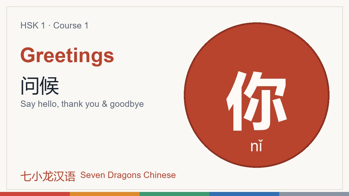 Greetings 问候